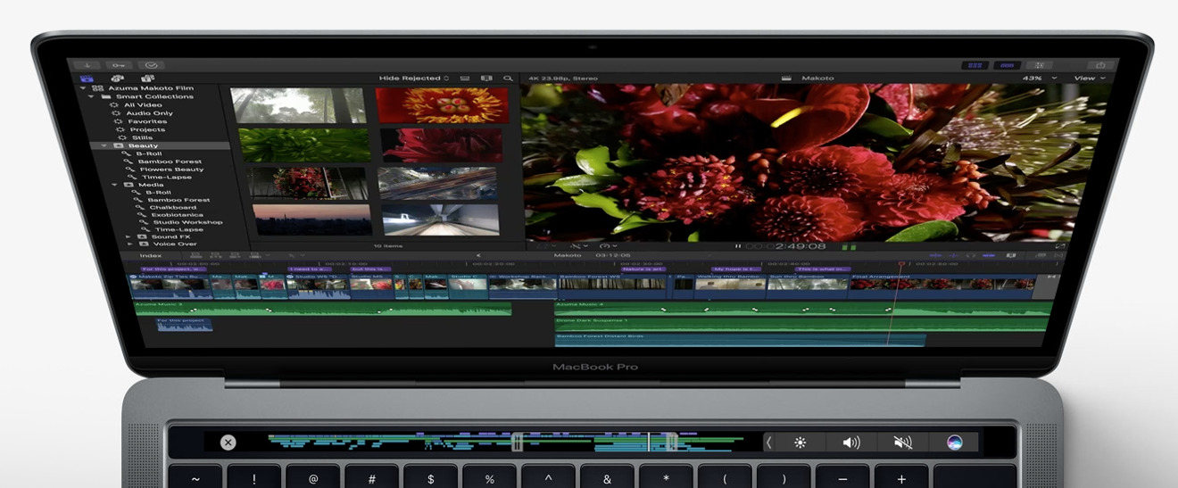 video editing software macbook pro